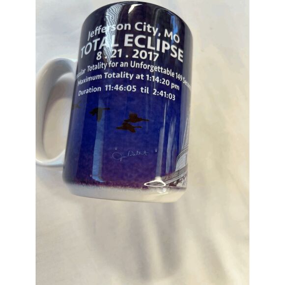 Jefferson City, MO Total Eclipse Coffee Mug, 8-21-2017 - Picture 6 of 9